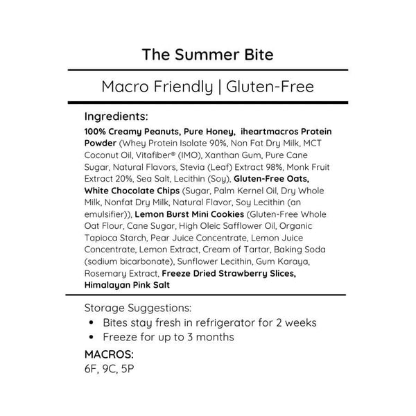 The Summer Bite - Large Batch (18 Bites)
