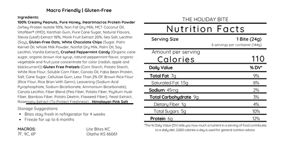 The Holiday Bite *Seasonal* - Small Batch (6 Bites)