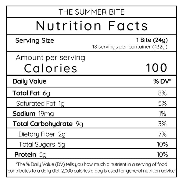 The Summer Bite - Large Batch (18 Bites)