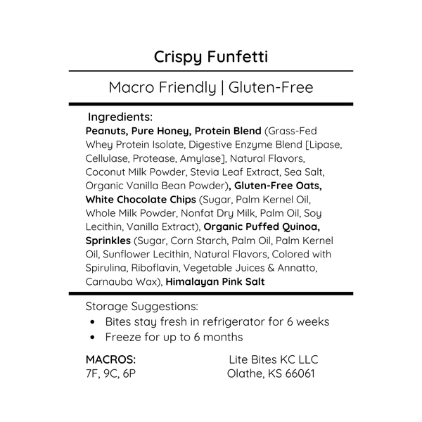 Crispy Funfetti - Large Batch (18 Bites)